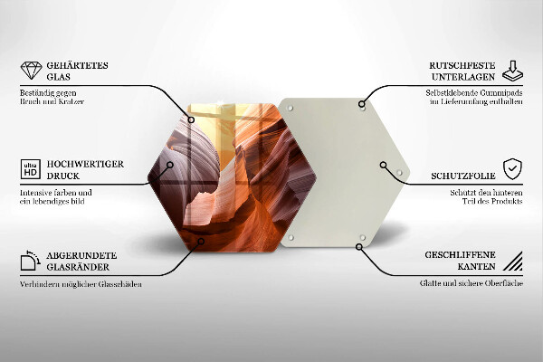 Tabla de cortar de vidrio Gran cañón