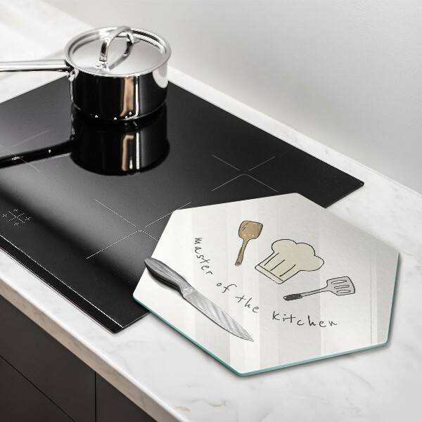 Tabla de cortar de vidrio Master of the kitchen
