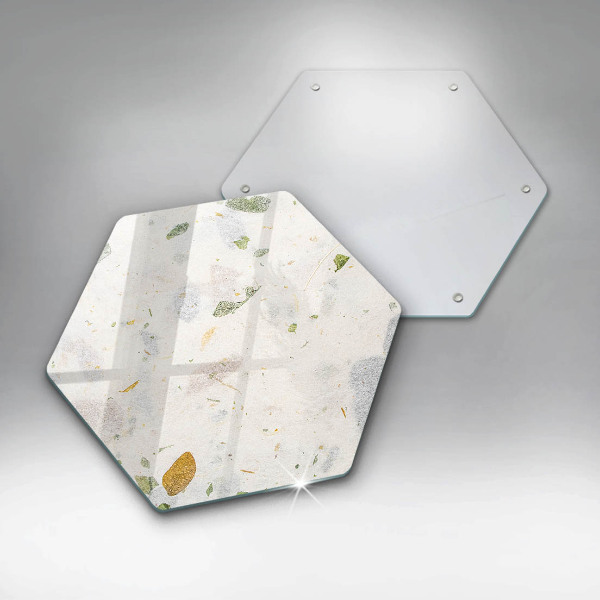 Tabla de cortar de vidrio Hojas cayendo