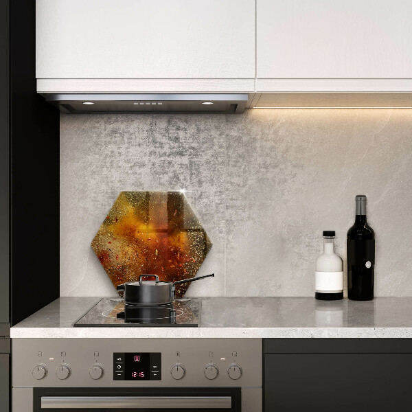 Tabla de cortar de vidrio Especias coloridas