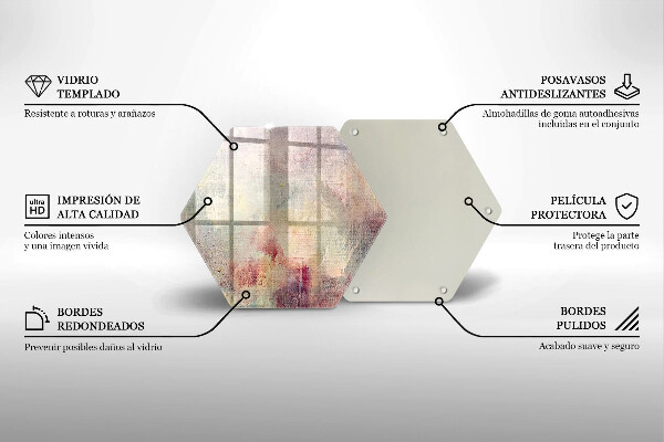 Tabla de cortar de vidrio Fondo de textura de pintura
