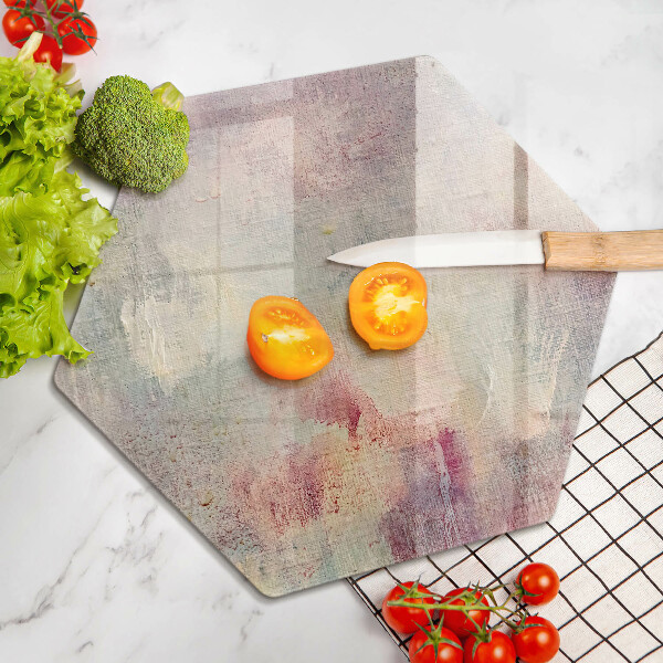 Tabla de cortar de vidrio Fondo de textura de pintura