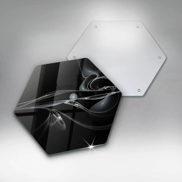 Tabla de cortar de vidrio Abstracción moderna