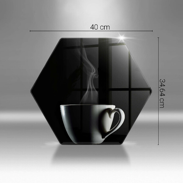 Tabla de cortar de vidrio Una taza de té