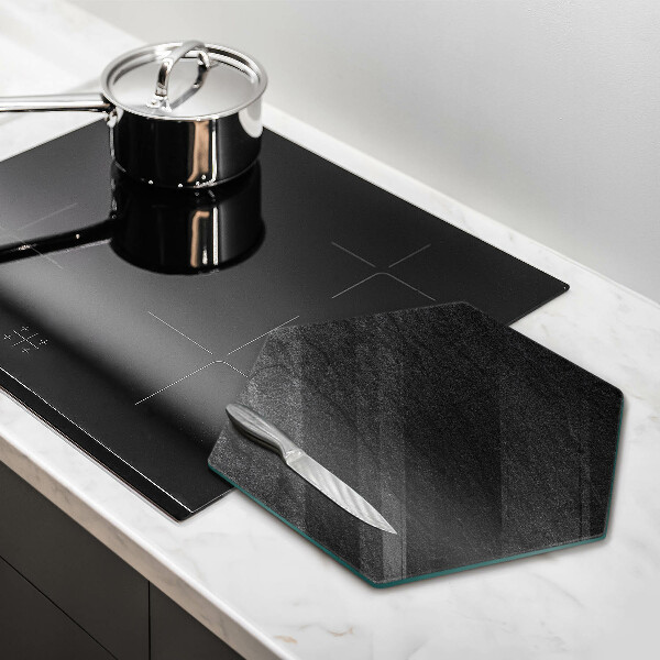 Tabla de cortar de vidrio Textura de piedra