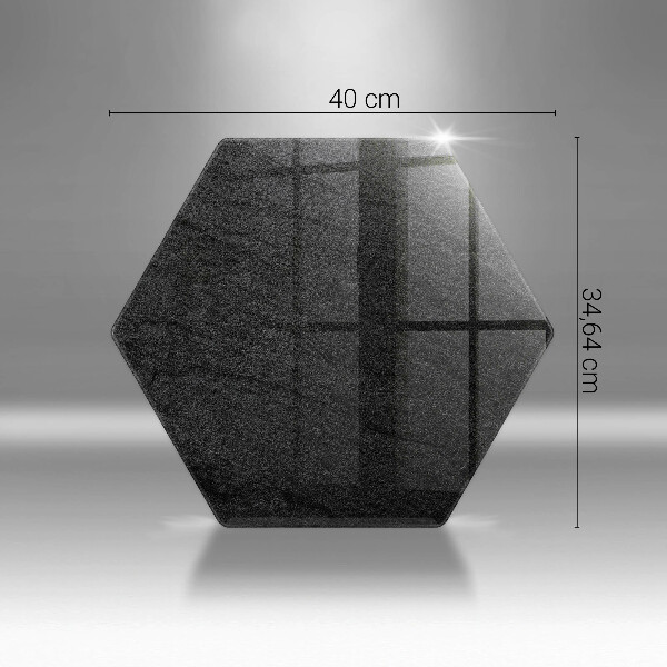 Tabla de cortar de vidrio Textura de piedra