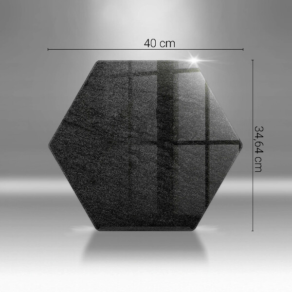 Tabla de cortar de vidrio Textura de roca