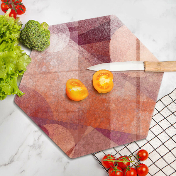 Tabla de cortar de vidrio Arte abstracto