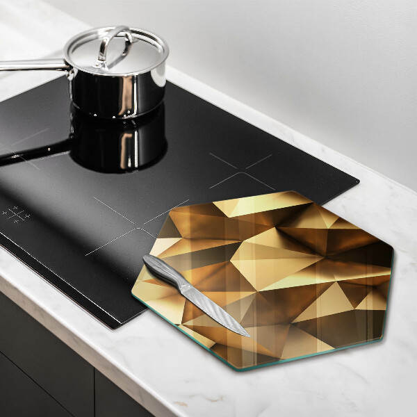 Tabla de cortar de vidrio Fondo de abstracción de estructura