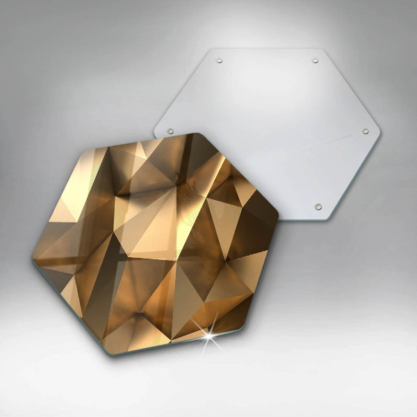 Tabla de cortar de vidrio Fondo de abstracción de estructura