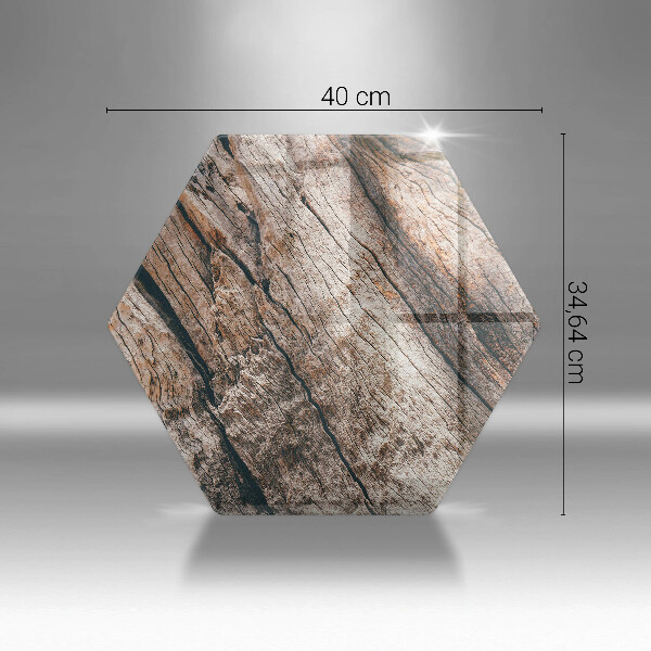 Tabla de cortar de vidrio Estructura de madera