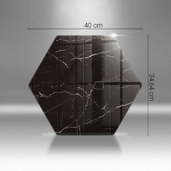 Tabla de cortar de vidrio Azulejos de mármol