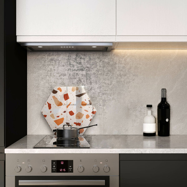 Tabla de cortar de vidrio Gres decorativo