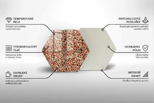 Tabla de cortar de vidrio Gres fino