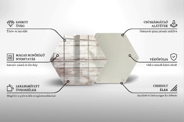 Tabla de cortar de vidrio Tableros de madera viejos