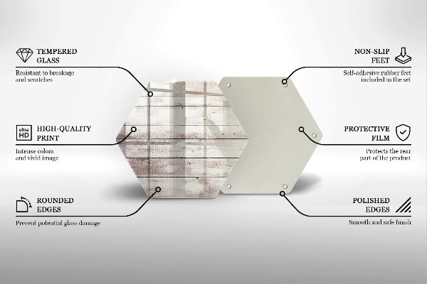 Tabla de cortar de vidrio Tableros de madera viejos
