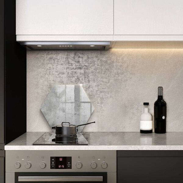 Tabla de cortar de vidrio Textura de hormigón