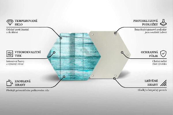 Tabla de cortar de vidrio Tableros de madera antiguos