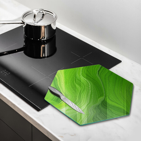 Tabla de cortar de vidrio Textura abstracta