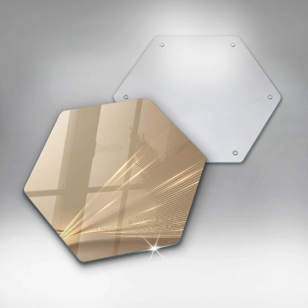 Tabla de cortar de vidrio Abstracción moderna