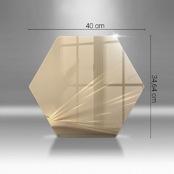 Tabla de cortar de vidrio Abstracción moderna