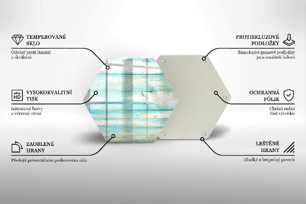 Tabla de cortar de vidrio Tableros de madera antiguos