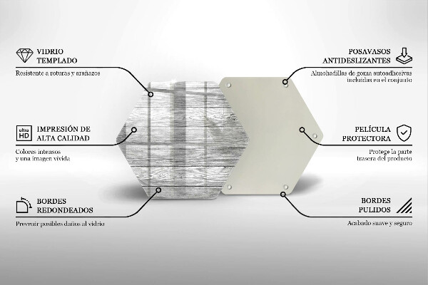 Tabla de cortar de vidrio Tableros de madera viejos