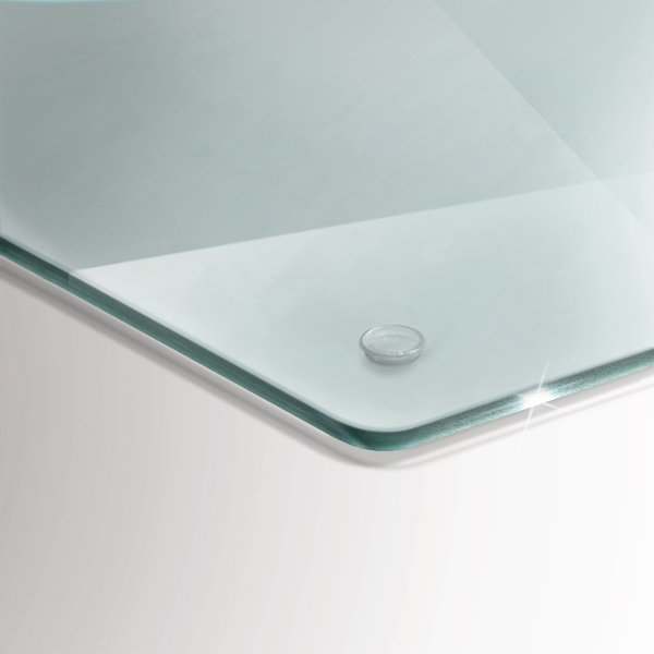 Tabla de cortar de vidrio transparente 80x52 cm