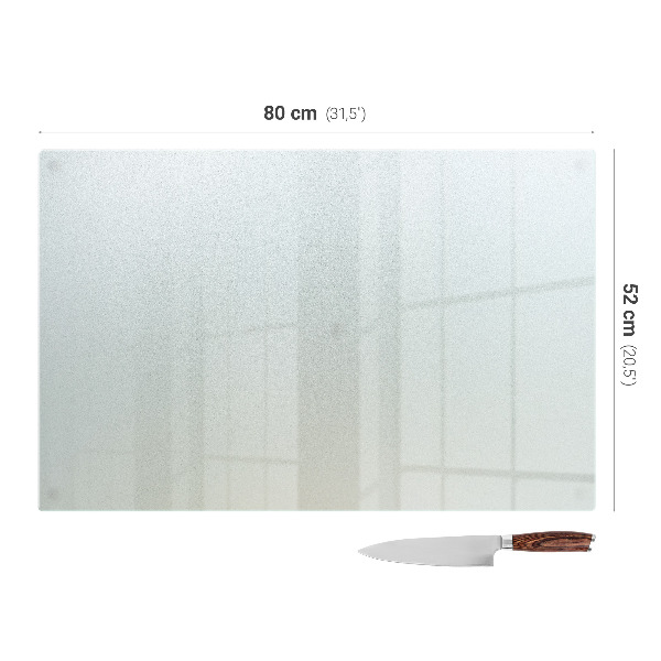 Tabla de cortar grande de 80 x 52 cm