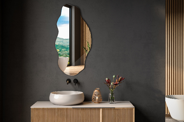 Espejo con forma original mancha 50x100