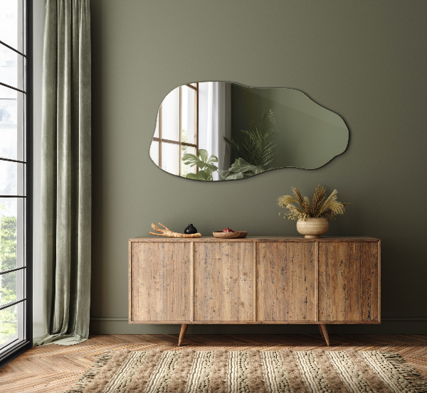 Espejo irregular decorativo para la pared 40x80