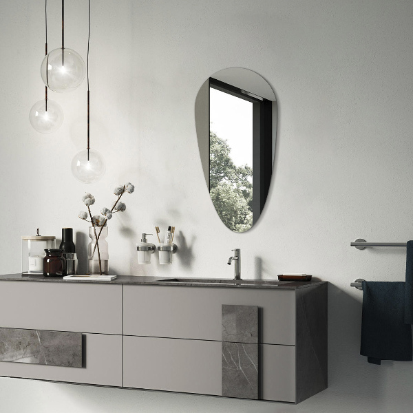 Espejo lagrima sin marco 35x70 cm