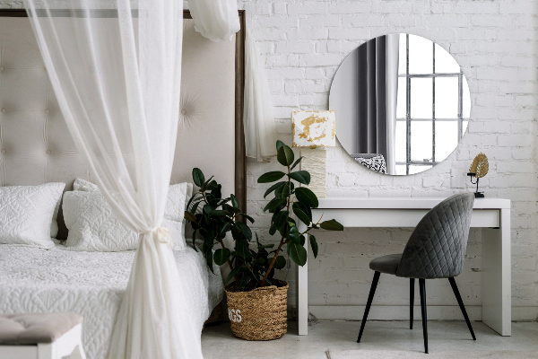 Espejo espejo decorativo sin marco fi 40 cm