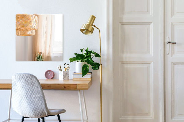 Espejo decorativo rectangular sin marco 50x50 cm