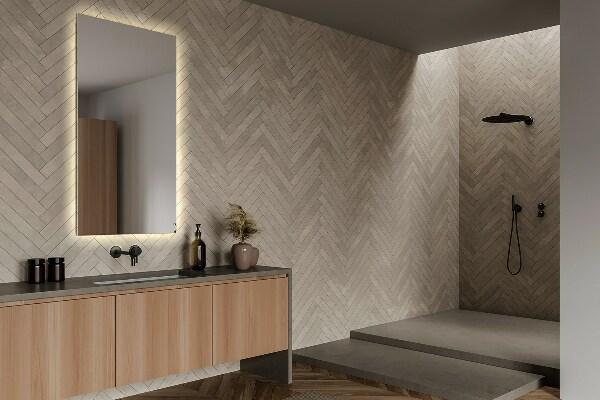 Rectangular espejo LED 70x50 cm