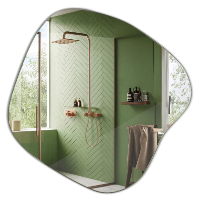 Espejo irregular en forma de mancha original 77x77 cm