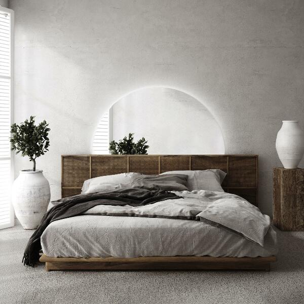 Espejo led semi-circular 25x50 cm