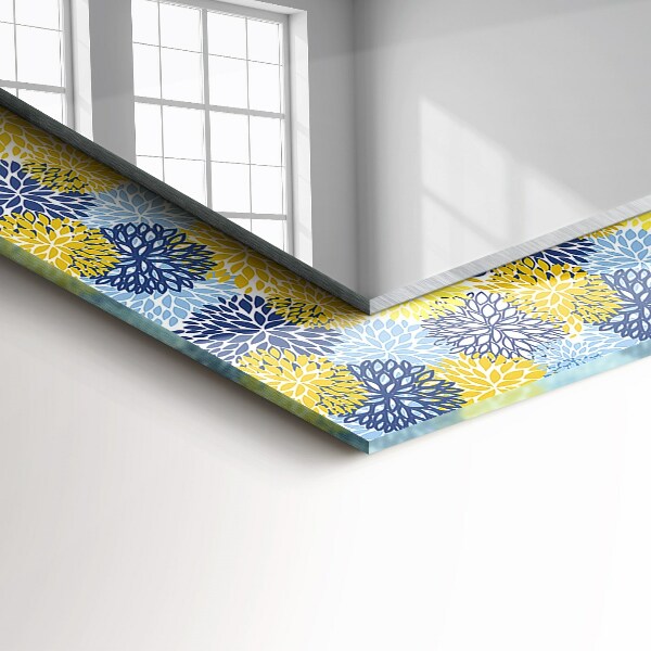 Motivo floral de color