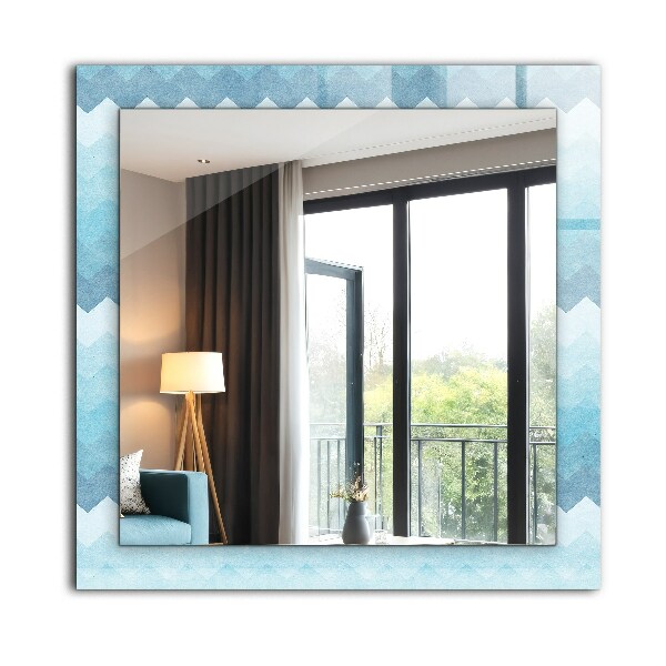 Motivo en zigzag degradado