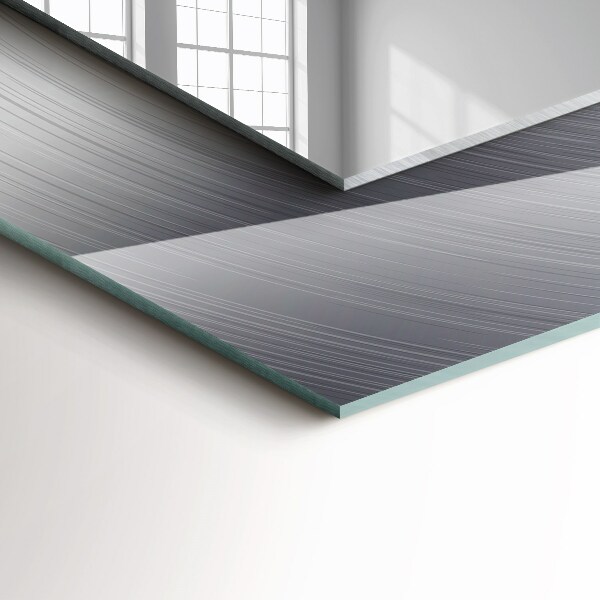 Superficie metálica redonda