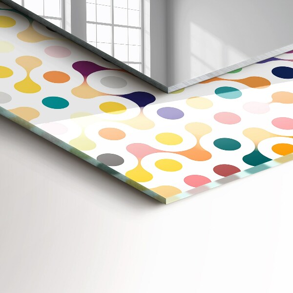 Dibujo geométrico de colores