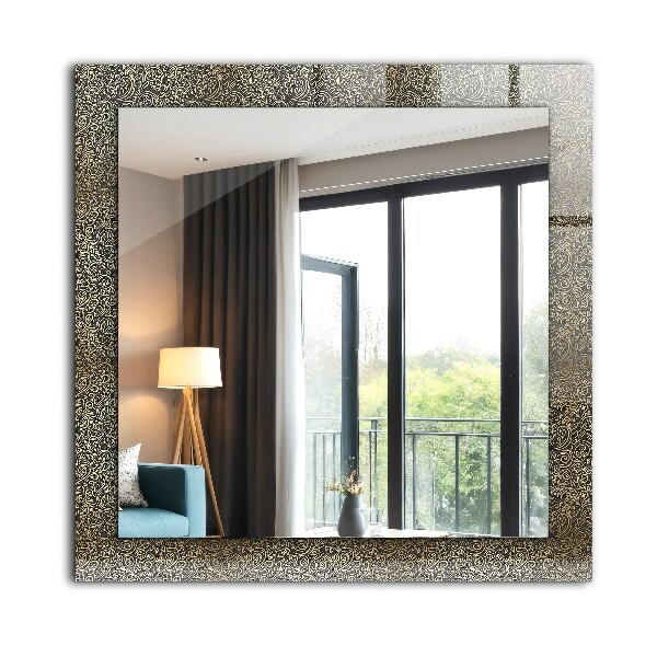 Motivo decorativo dorado