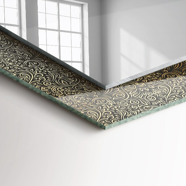 Motivo decorativo dorado