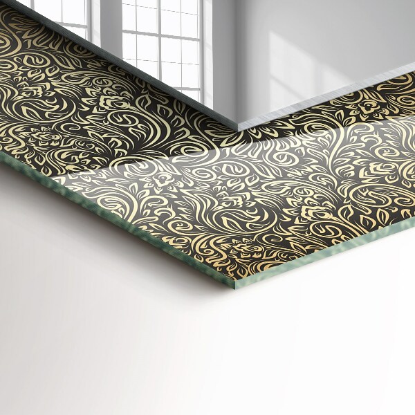 Motivo decorativo dorado