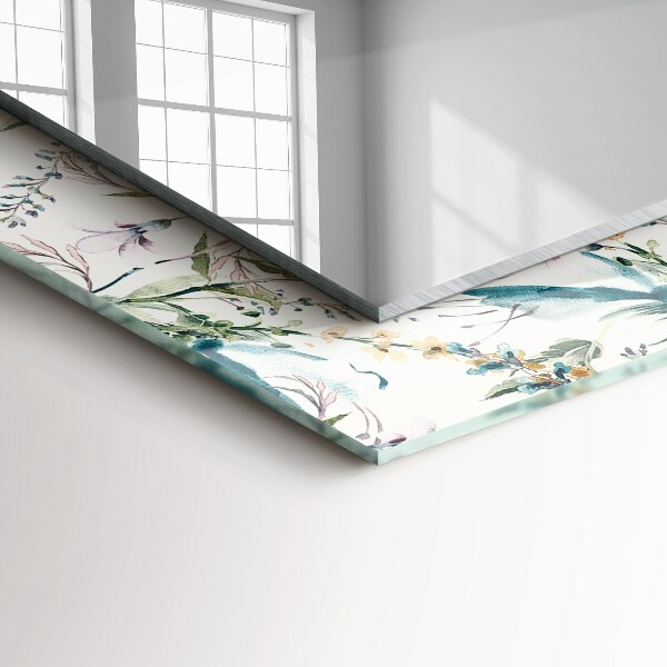 Motivo floral en acuarela