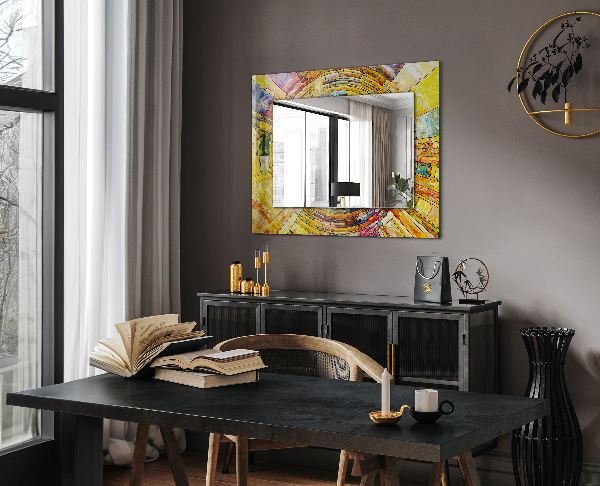 Mosaico abstracto de colores