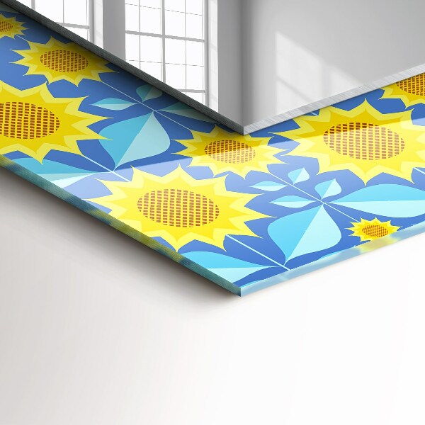 Motivos de hojas de girasol