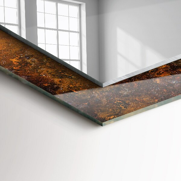 Superficie de metal oxidado