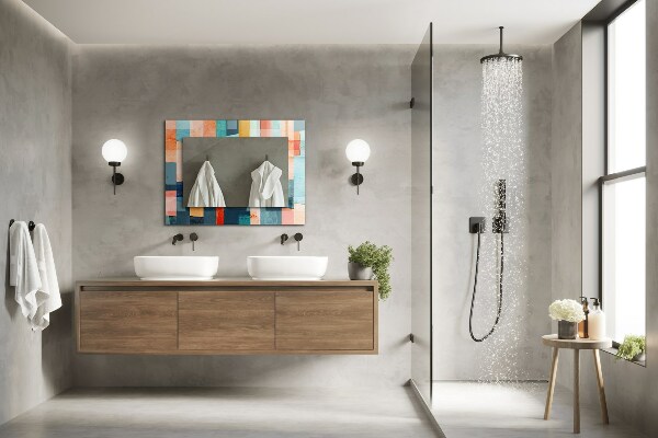 Rectángulos abstractos de colores