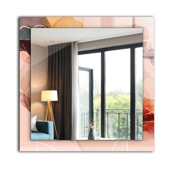 Motivos florales abstractos